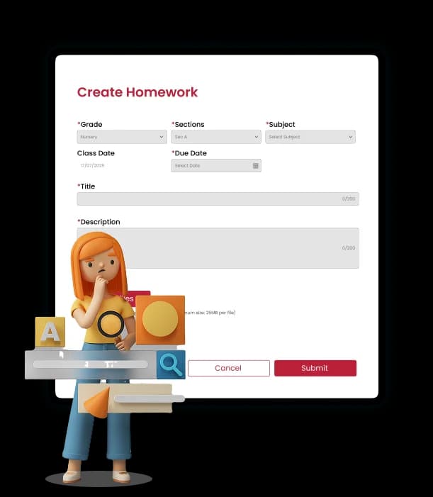 Homework Management Image
